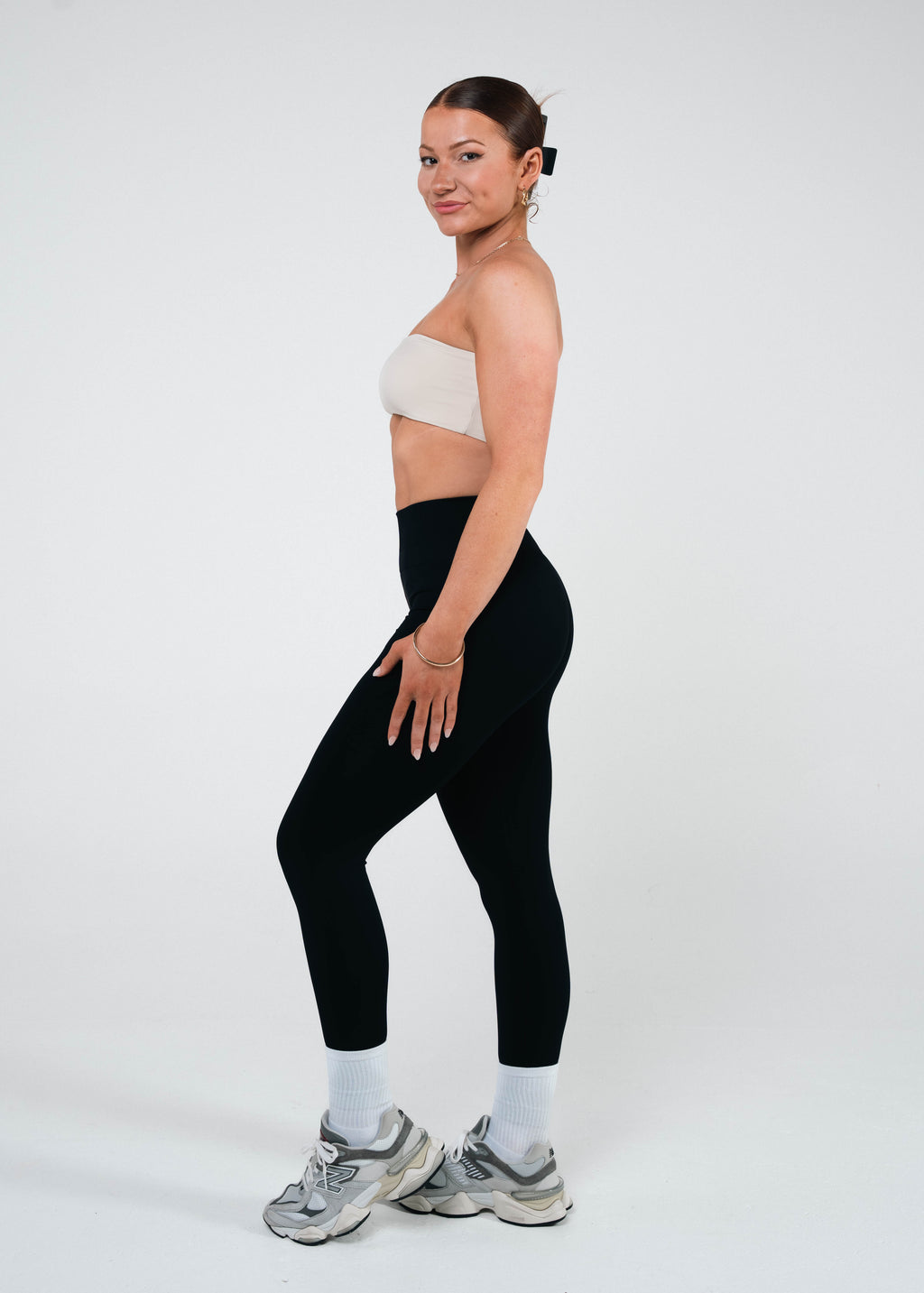 FLEX SCRUNCH LEGGINGS - BLACK