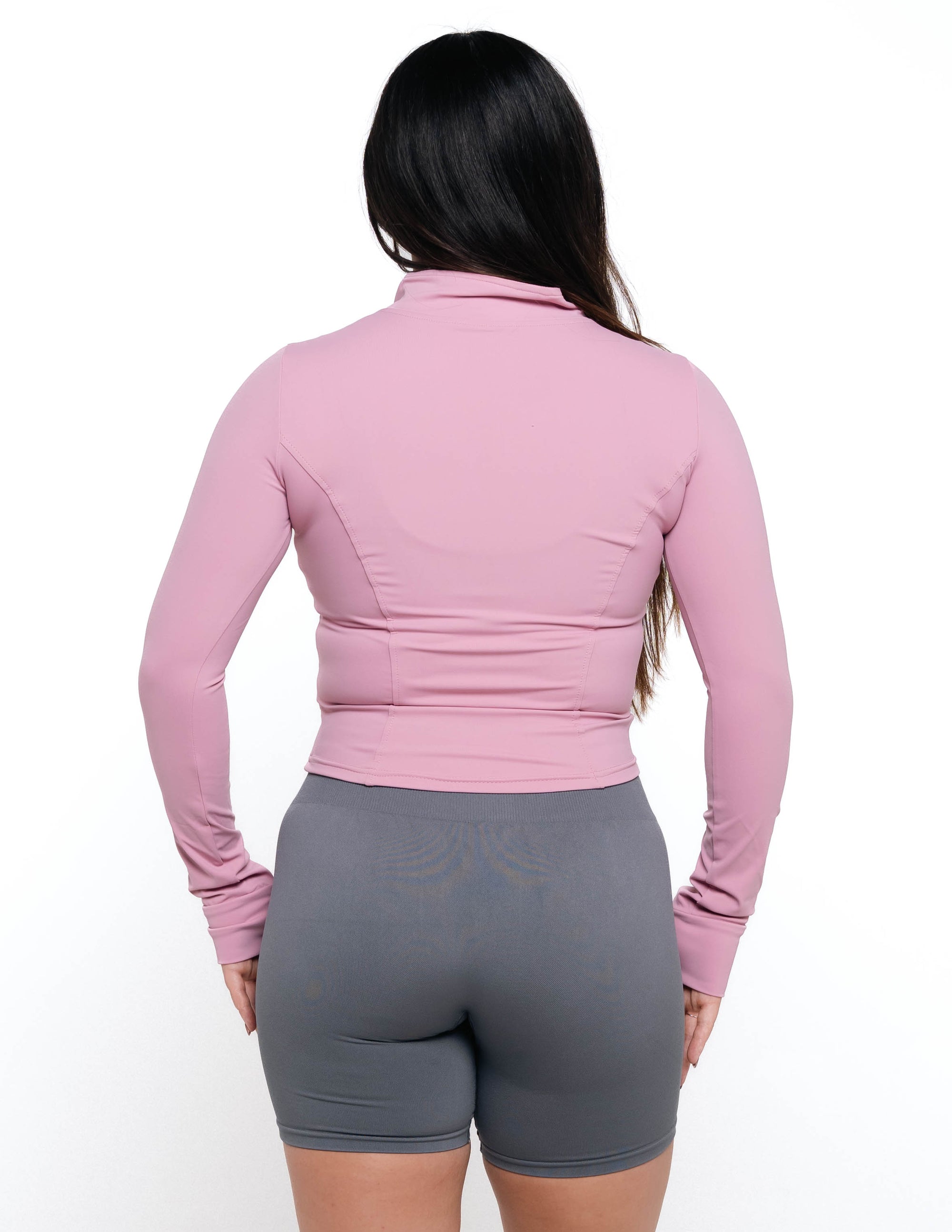 SCULPTING JACKET - BLUSH PINK