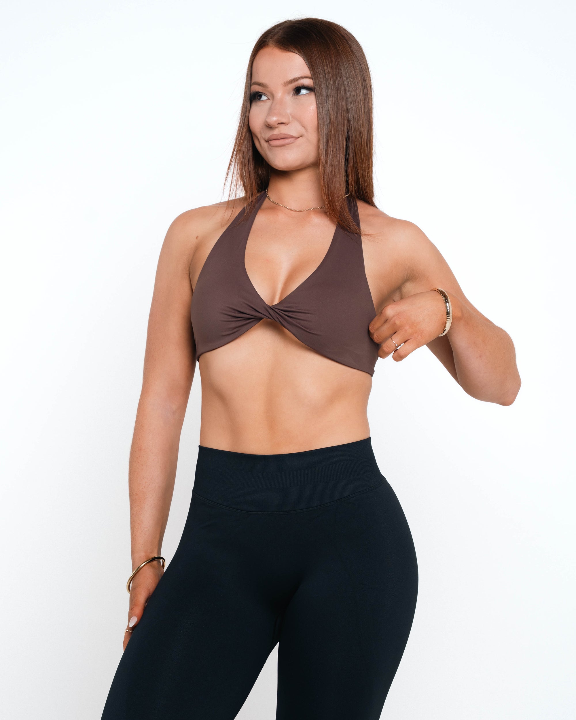 MINI TWIST BRA - EXPRESSO